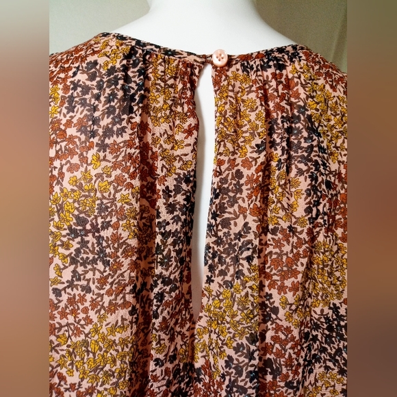 NWT Joie Tulip Floral Print Silk Blouse - Picture 4 of 6